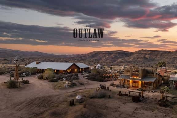 The Outlaw • Ft. on Netflix, Western Town w Saloon - Image 1