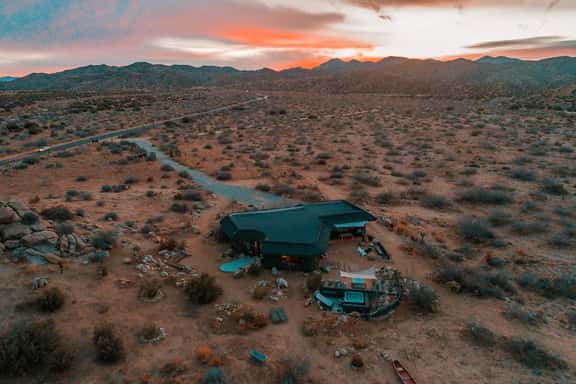 The Rockstar • 17-Acre Pioneertown Escape, Hot Tub - Image 1