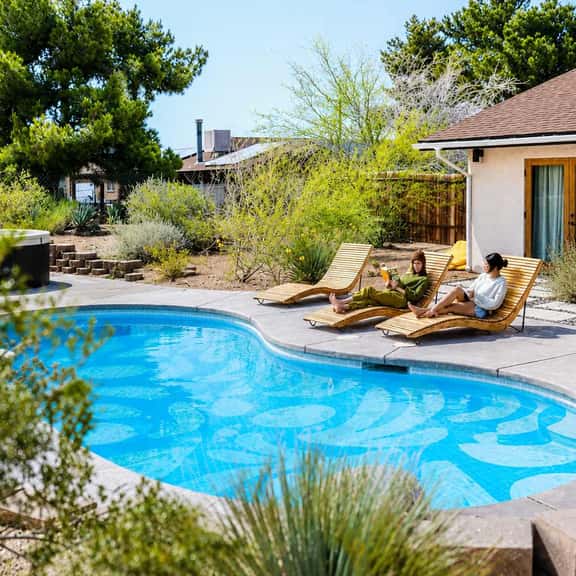 West & Wild · Stylish Retreat with Pool & Hot Tub - Image 1