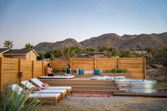 Desert Flora • Outdoor Bathtub, Hot Tub, Soak Pool - Image 2
