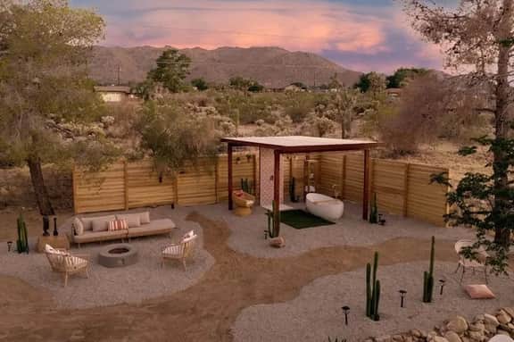Desert Flora • Outdoor Bathtub, Hot Tub, Soak Pool - Image 5