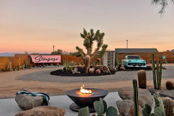 Stargaze Escape • Futuristic Flying Car Bed | Cactus Gardens | Hot Tub - Image 3